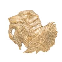 Купить Значок Собака с добычей